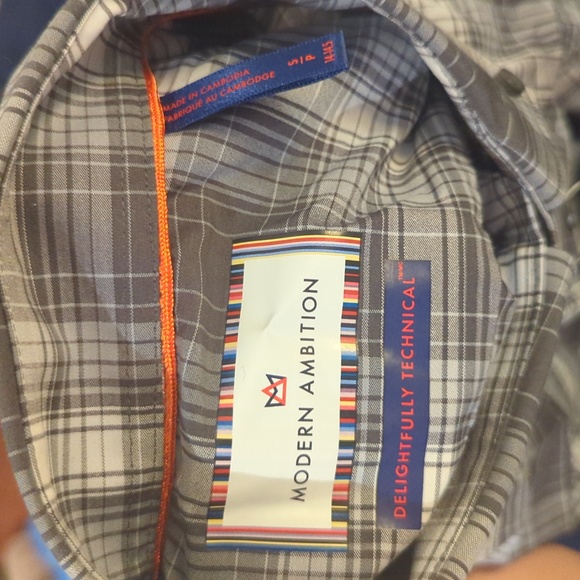 Modern Ambition stretch Woven Shirt - Picture 6 of 6